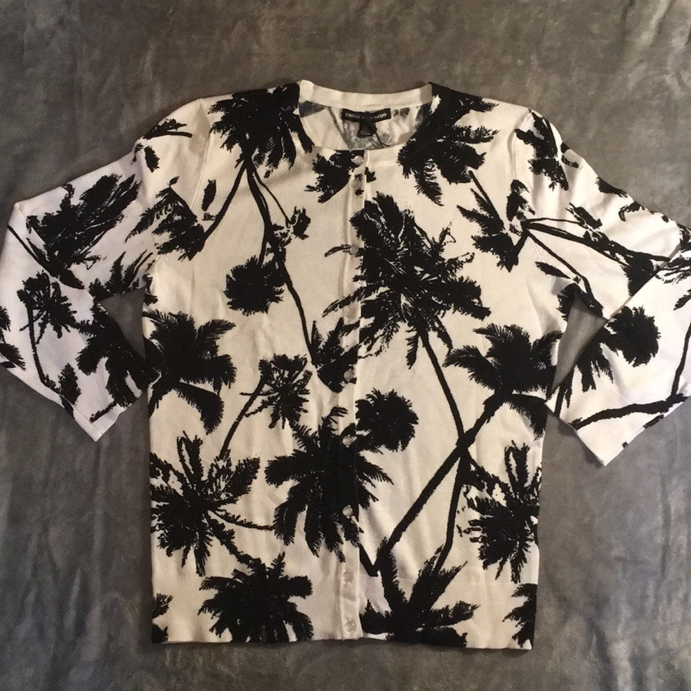 NWT Palm Tree Cardigan Cable & Gauge 🌴🌴